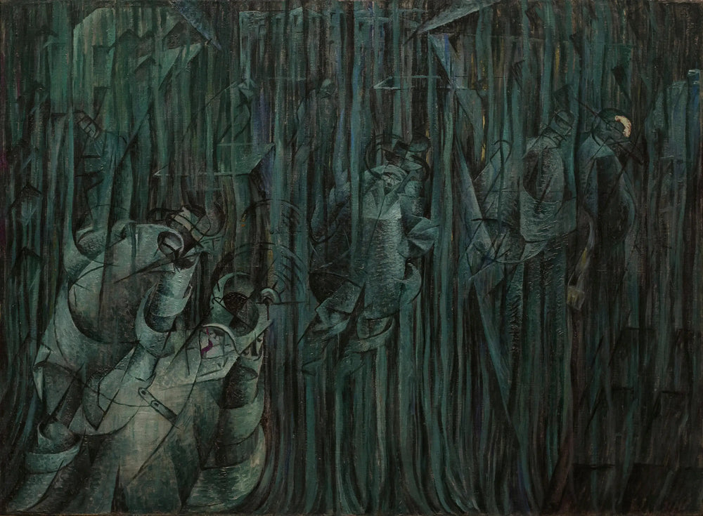 États d’âme III: Ceux qui restent - Umberto Boccioni - Alpha Reproduction
