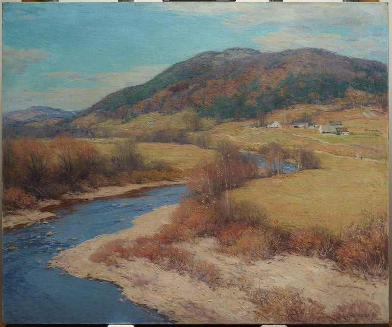 Осенний сезон, Вермонт - Уиллард Меткалф