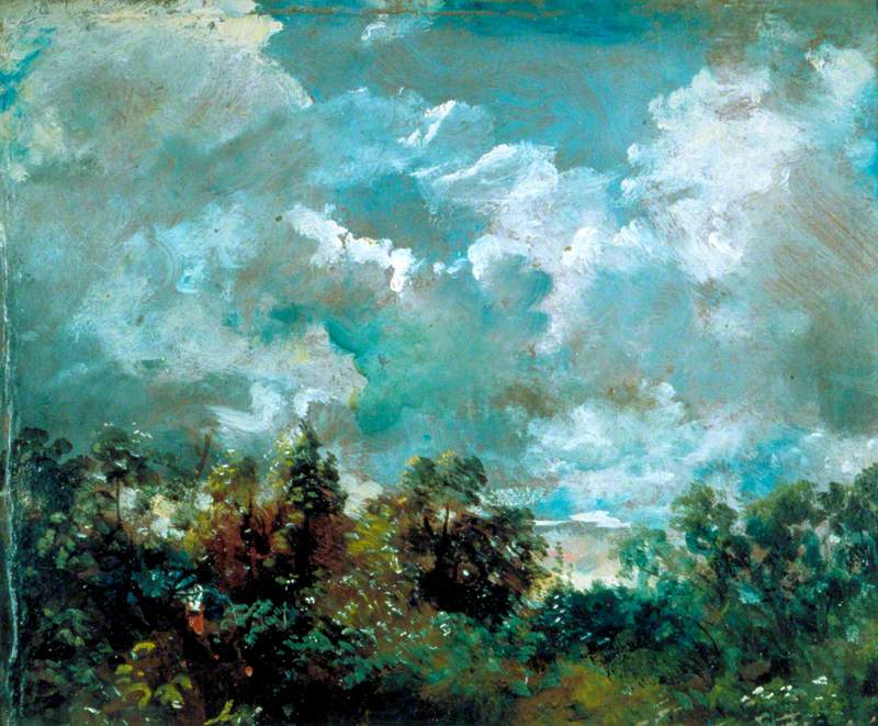 Étude des nuages et des arbres - John Constable - Alpha Reproduction