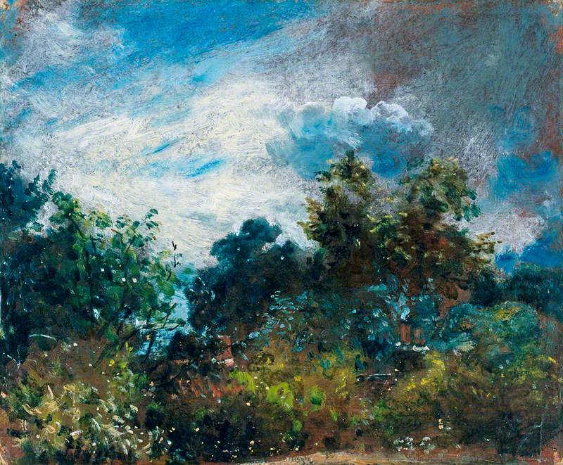 Étude du ciel et des arbres - John Constable - Alpha Reproduction