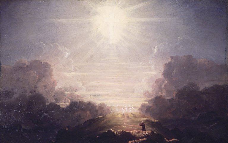 Étude pour La Croix et le Monde - Thomas Cole - Alpha Reproduction