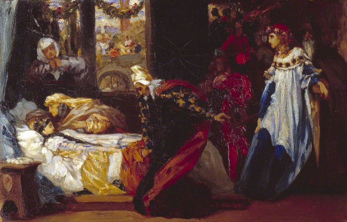 Étude pour « La découverte de Juliette apparemment sans vie » - Frederic Leighton - Alpha Reproduction