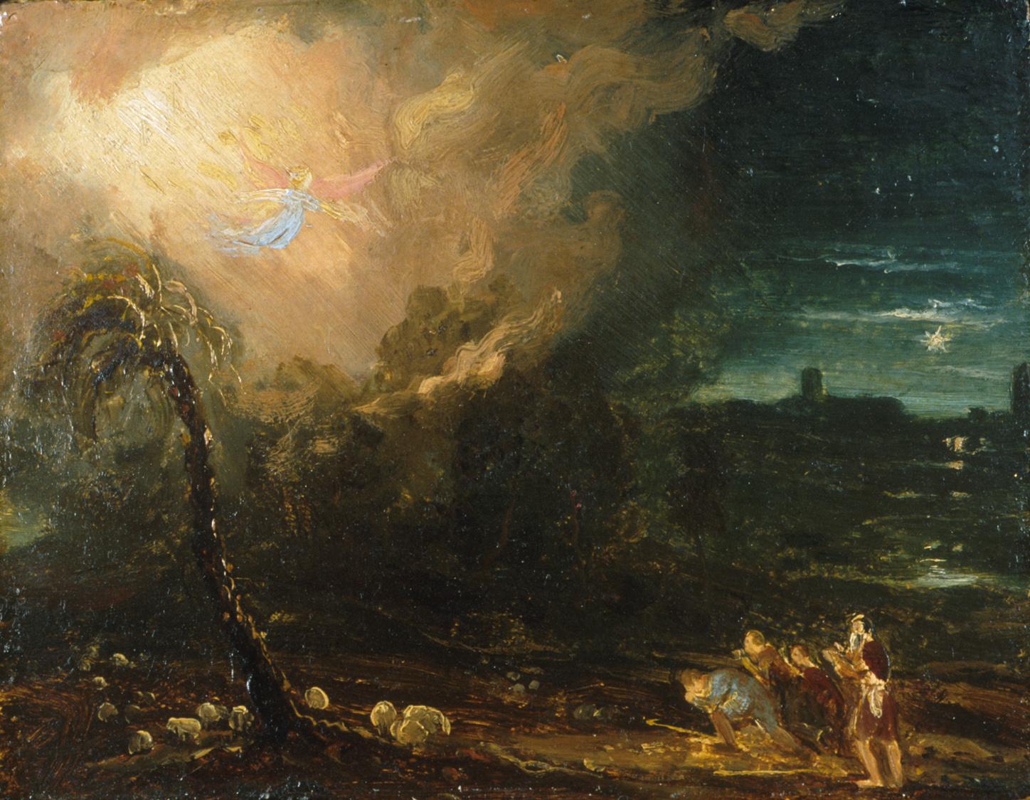 Étude pour L’Ange apparaissant aux bergers - Thomas Cole - Alpha Reproduction