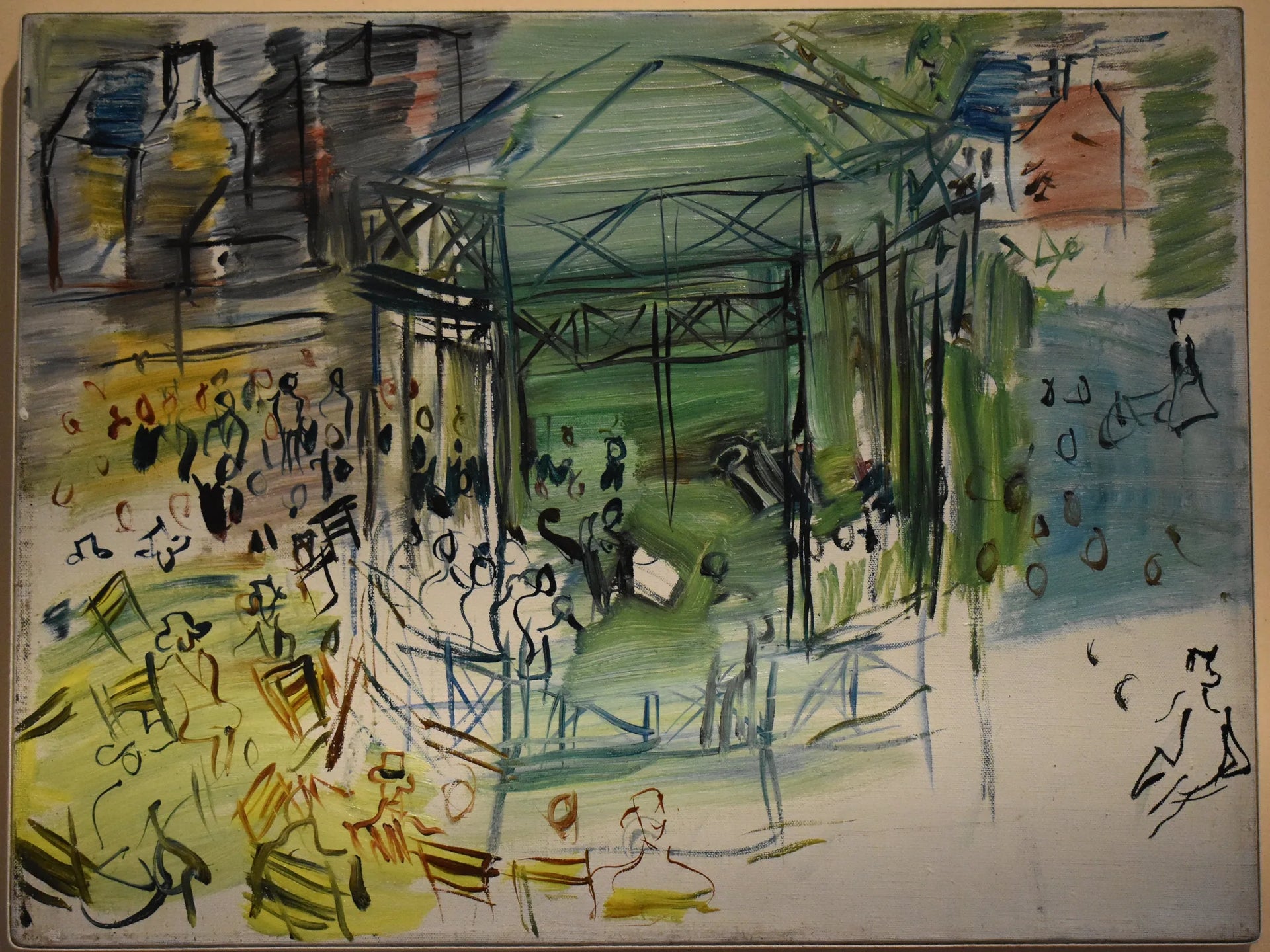 Etude pour "Le Dimanche" - Raoul Dufy image 1 copie de tableau peinte à la main