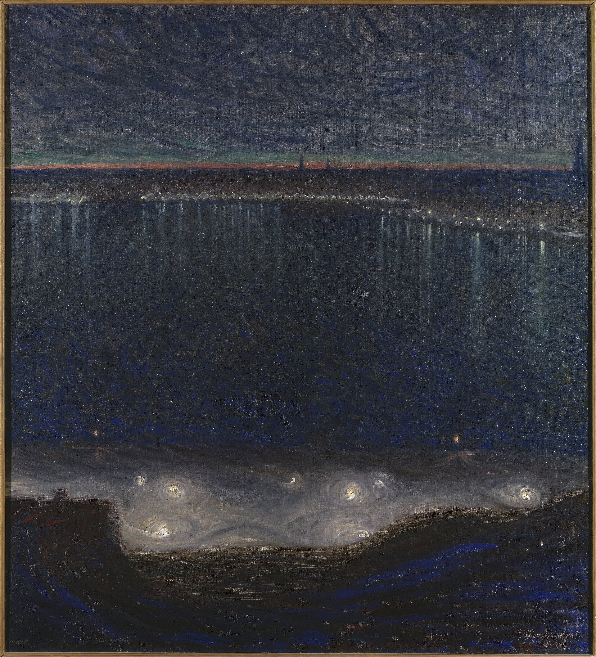 Riddarfjärden à Stockholm - Eugène Jansson