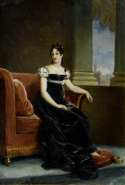 Eugénie-Bernardine-Désirée Clary reine de Suède (1781-1860) - François Gérard - Alpha Reproduction
