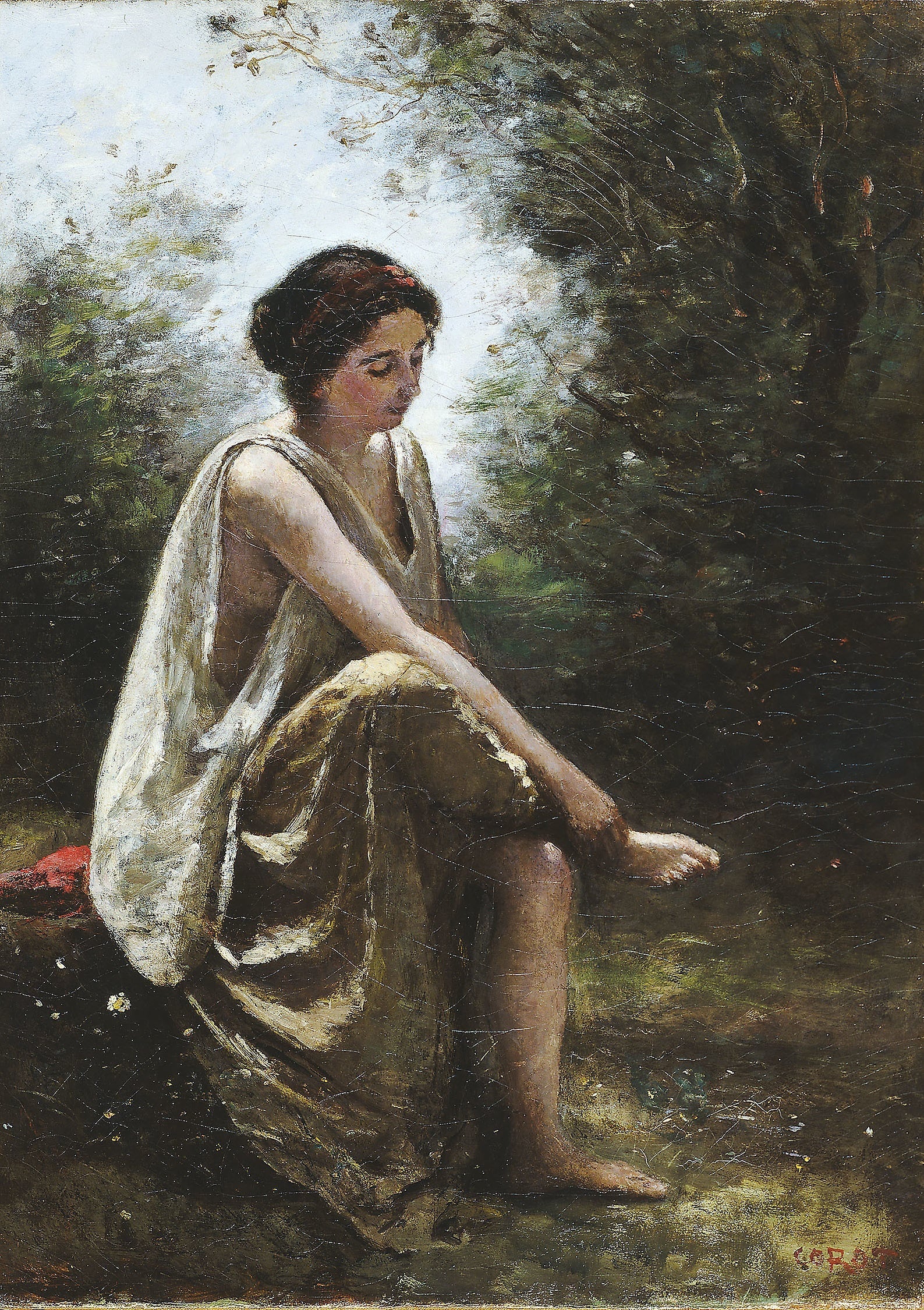 Eurydice blessée - Jean-Baptiste Camille Corot - Alpha Reproduction