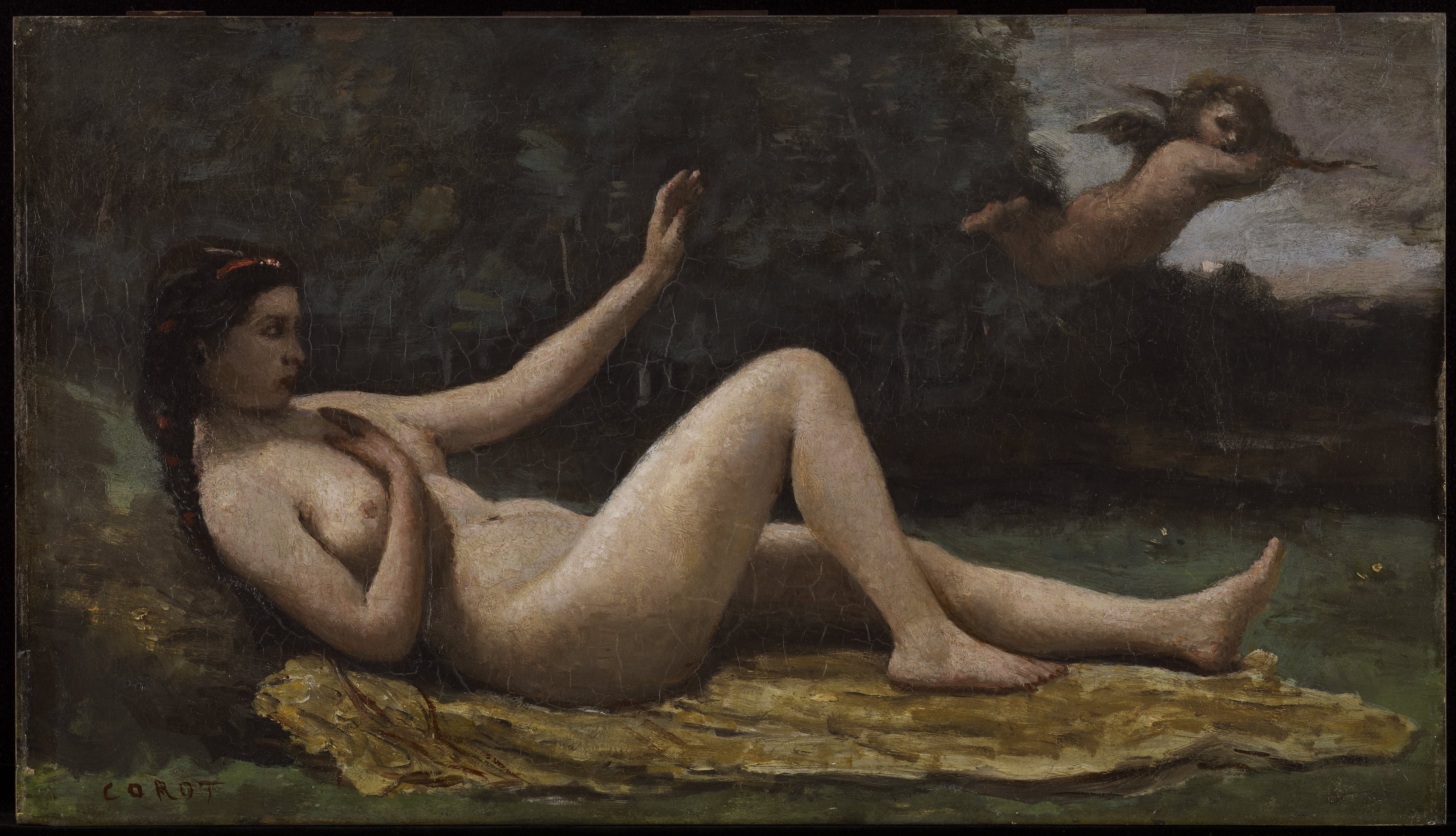 Évocation de l’amour - Jean-Baptiste Camille Corot - Alpha Reproduction