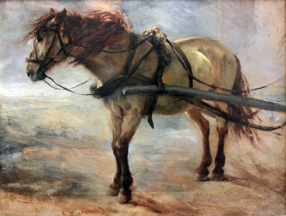 Fardier - Adolph von Menzel - Alpha Reproduction