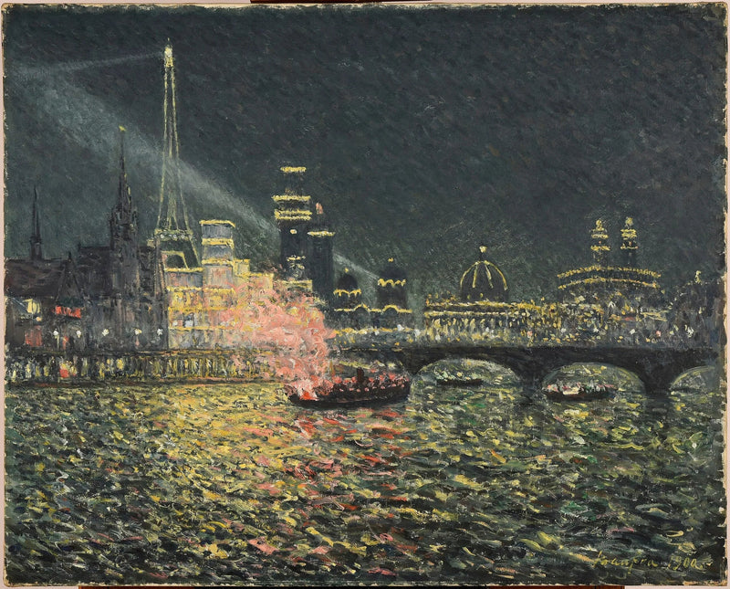 Ночное феерие: Всемирная выставка 1900 года, Париж - Максім Мофра