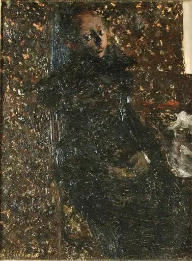 Женщина, сидящая — Эдуард Вюйар