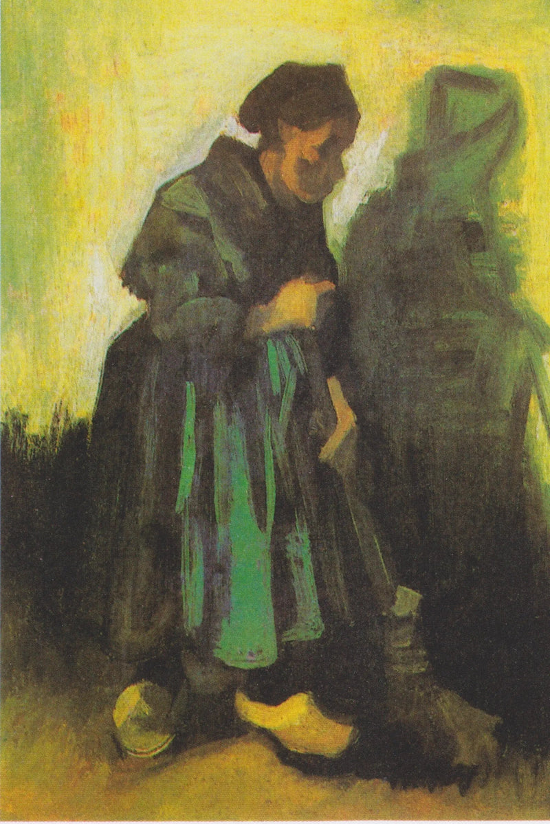 Женщина с метлой - Vincent van Gogh