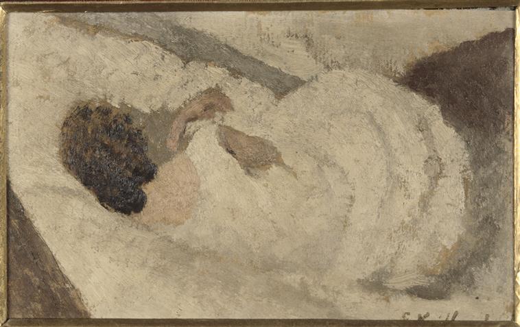 Femme couchée de dos - Édouard Vuillard - Alpha Reproduction