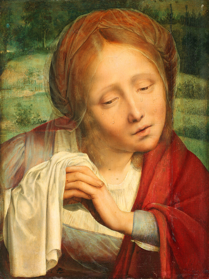 Женщина в трауре, взятая из плача - Квентин Мейсс