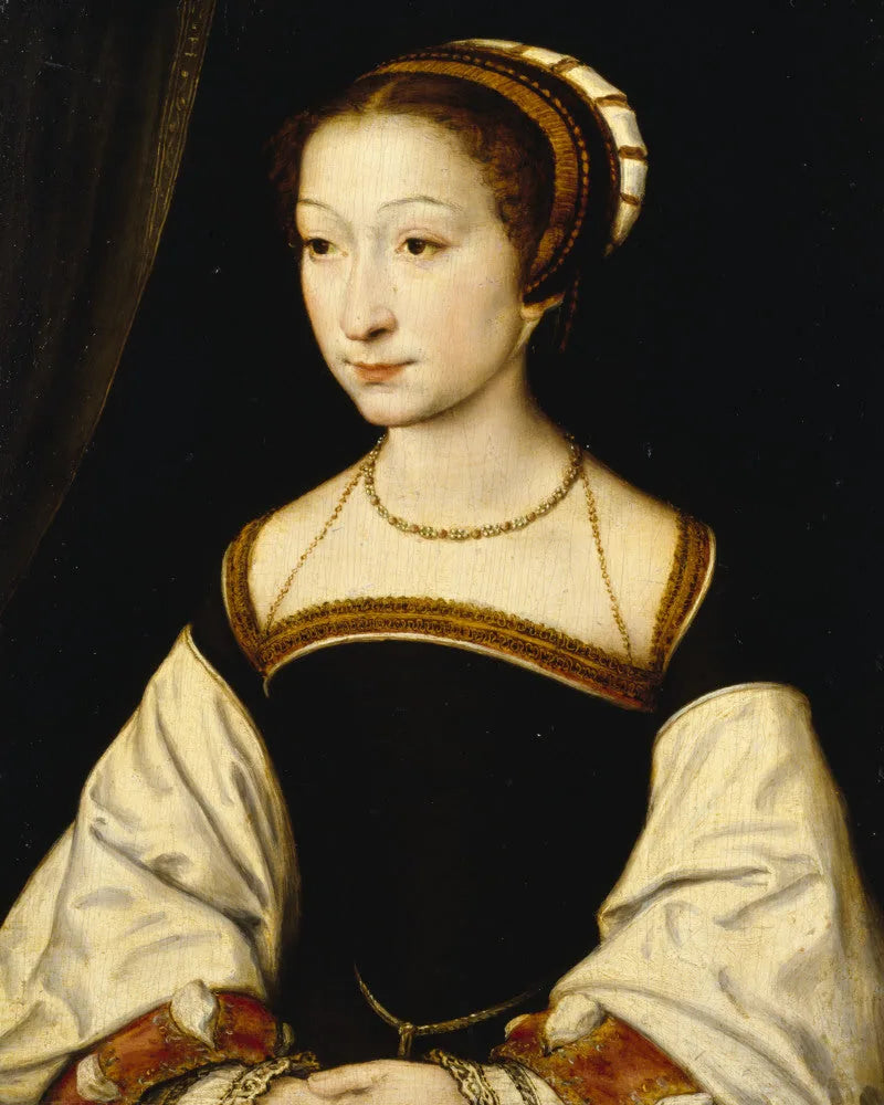Femme inconnue - Corneille de Lyon image 1 tableau peint à l’huile sur toile