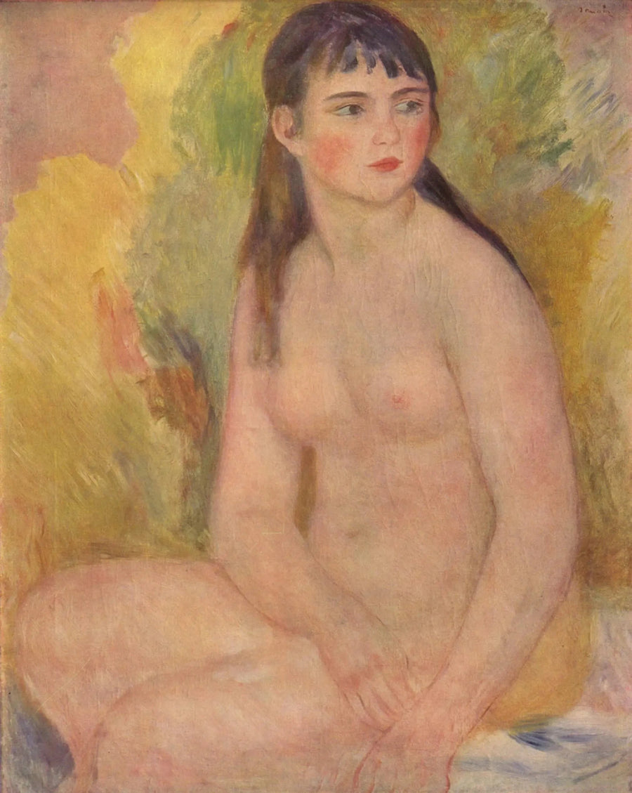 Femme nue peinte par Pierre-Auguste Renoir vers 1880