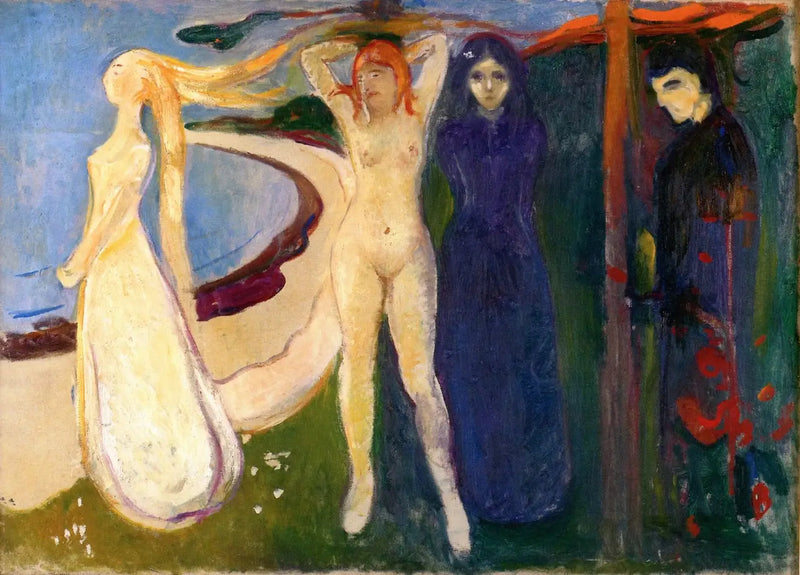 Женщина. Сфинкс - Эдвард Мунк