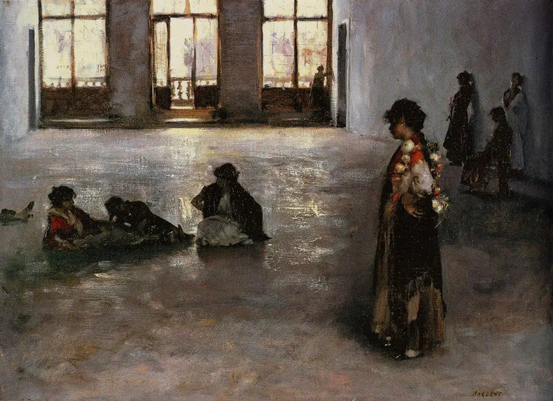Венецийские женщины в дворце Реццонико - Джон Сингер Сарджент