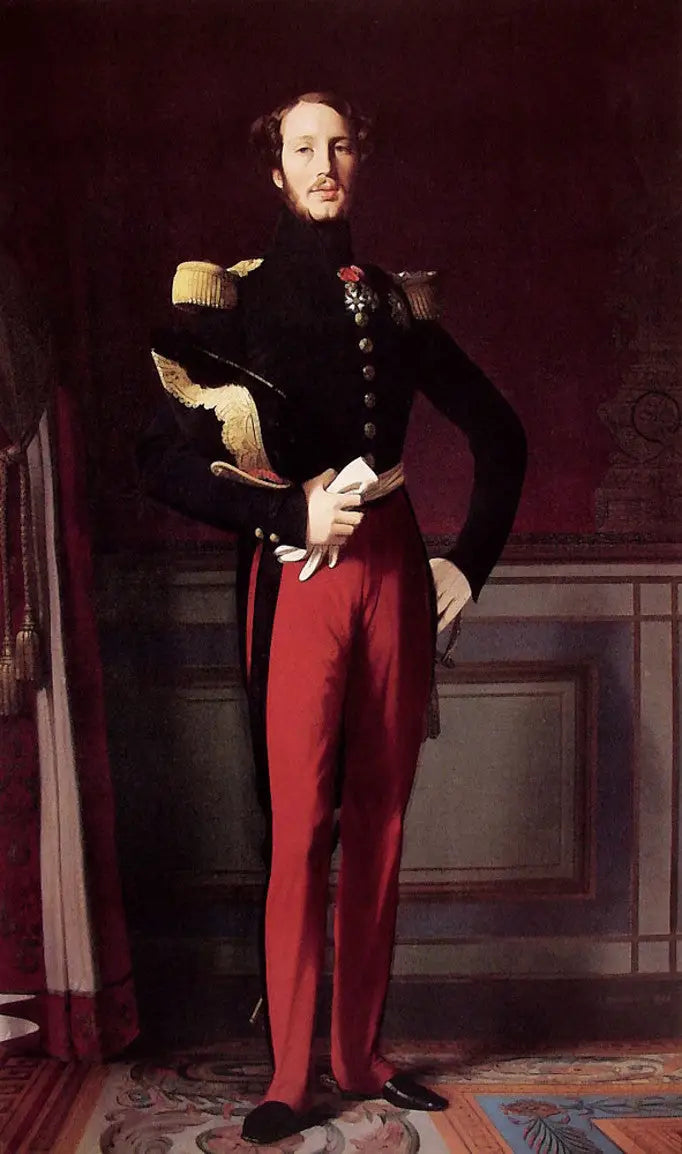 Фердинанд-Филипп, герцог Орлеанский (1810-1842) - Жан-Augуст-Доминик Ингр