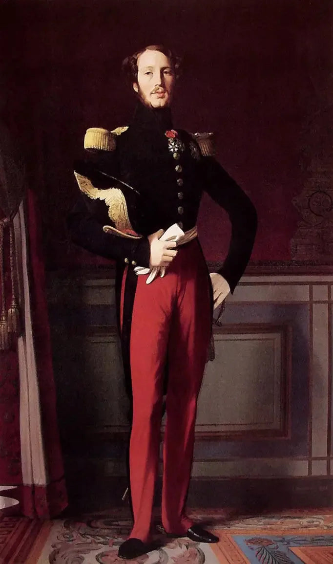Фердинанд-Филипп, герцог Орлеанский (1810-1842) - Жан-Augуст-Доминик Ингр