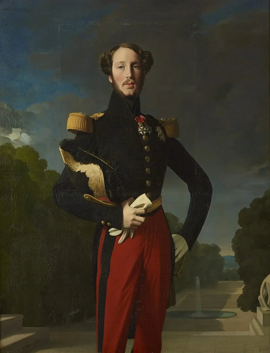 Фердинанд-Филипп-Анри, герцог Орлеанский (1810-1842) - Жан-Auguste-Доминик Ингр
