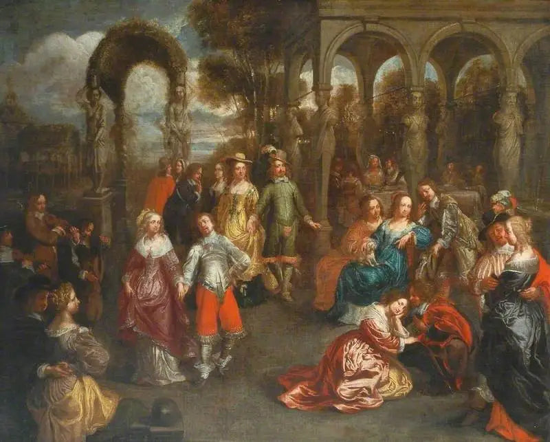 Праздник на природе - Давид Тенье младший