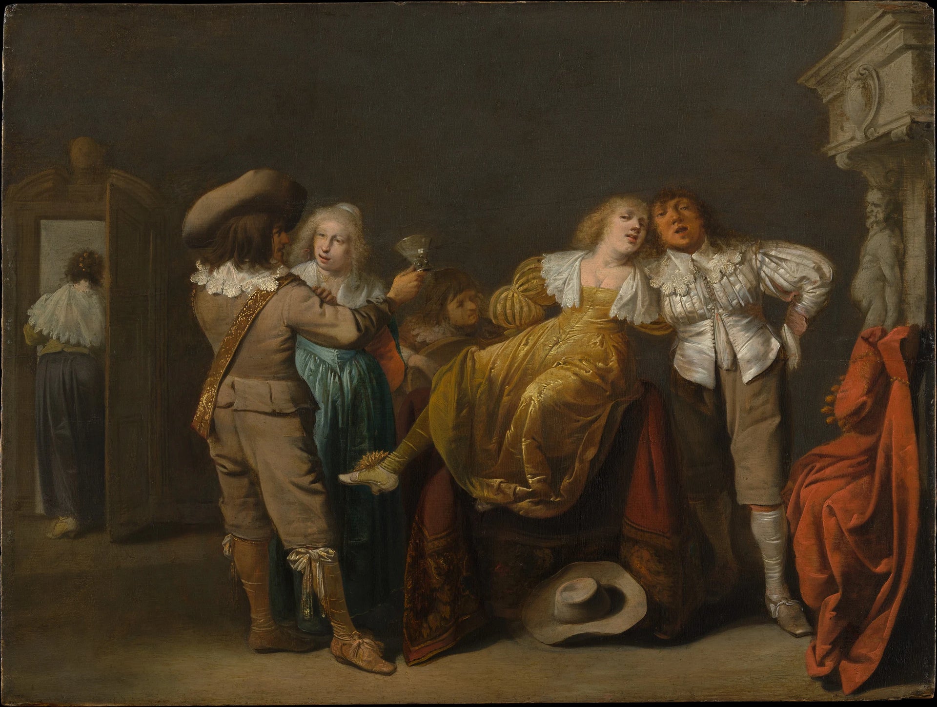 Une fête de joyeux compagnons - Pieter Jansz. Quast