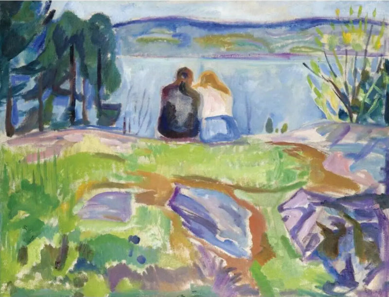 Листья в почках - Эдвард Мунк