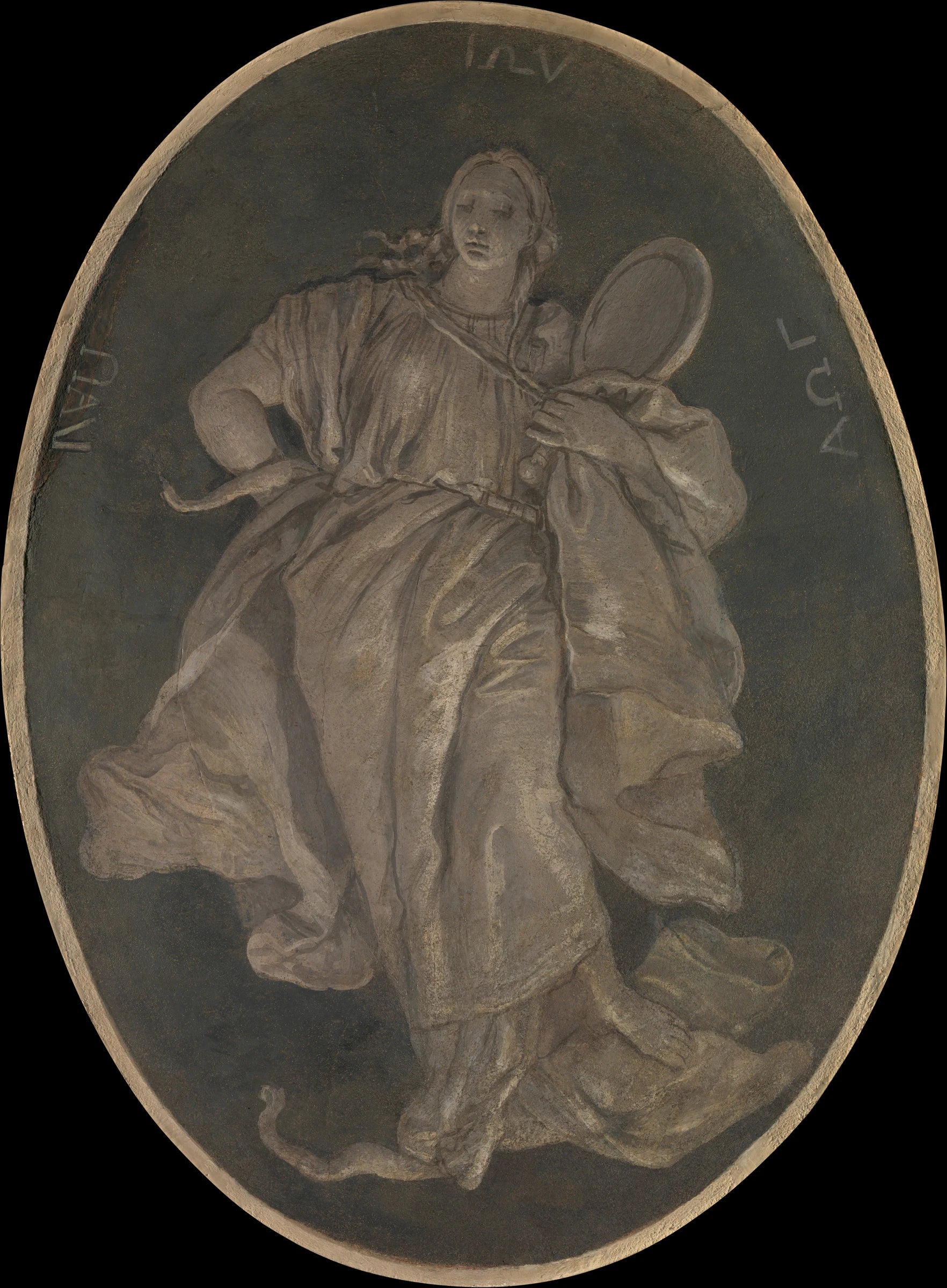 Figure allégorique représentant la Prudence - Giovanni Battista Tiepolo