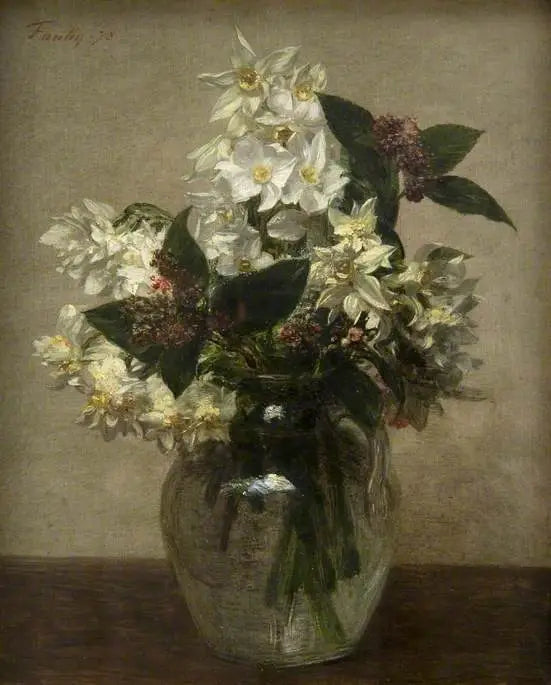 Fleurs de printemps - Henri Fantin-Latour - Alpha Reproduction