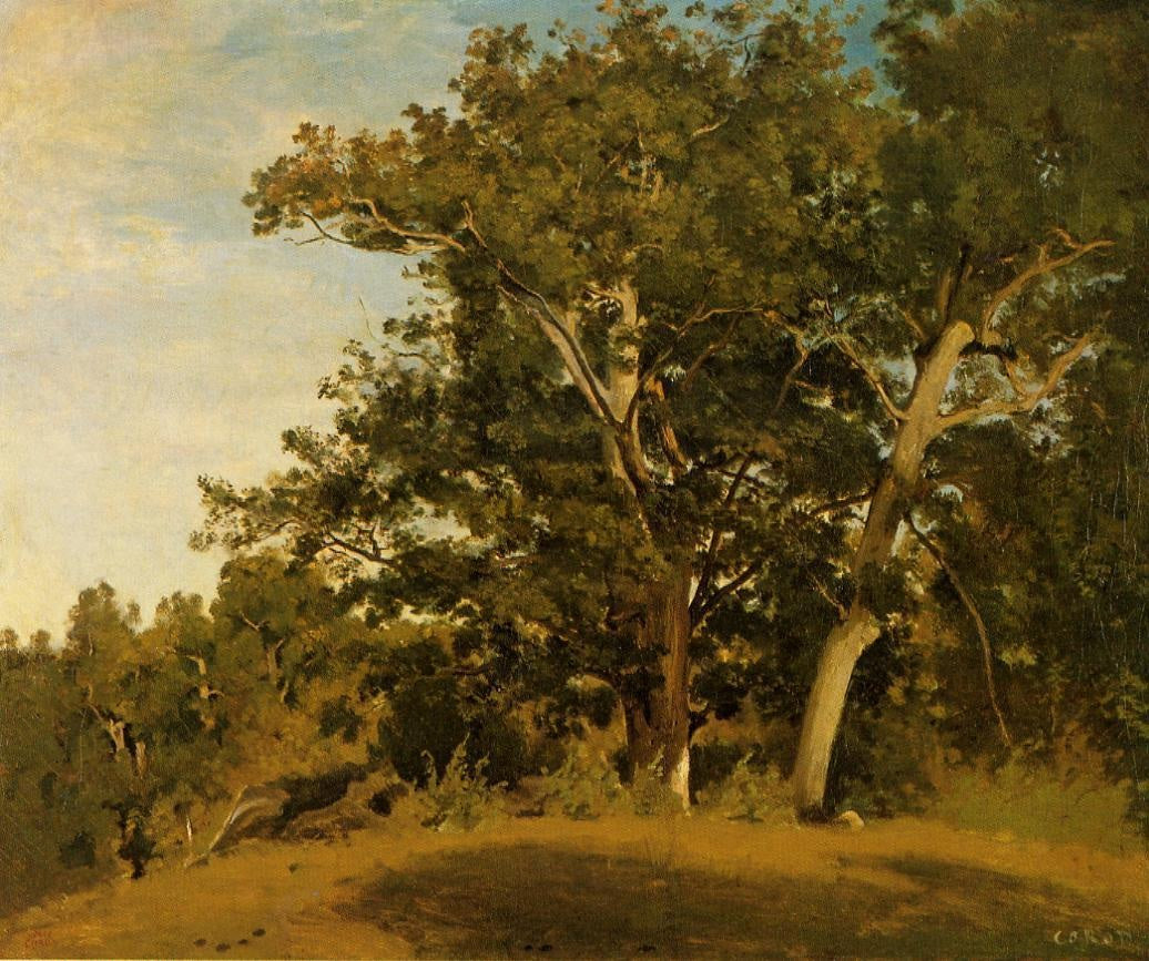 Fontainebleau – Aux gorges d’Apremont - Jean-Baptiste Camille Corot - Alpha Reproduction