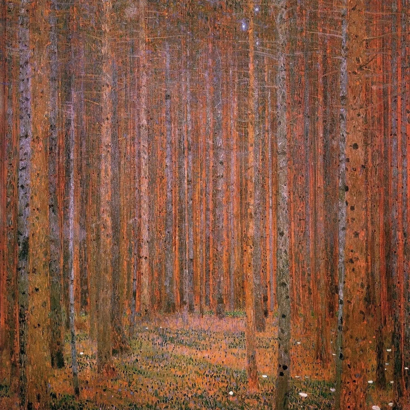 Лес елей I - Густав Климт
