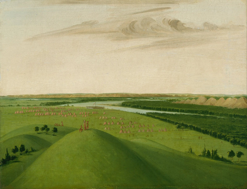 Форт Юнион, устье реки Йеллоустоун, 2000 миль выше Сент-Луиса - Джордж Катлин