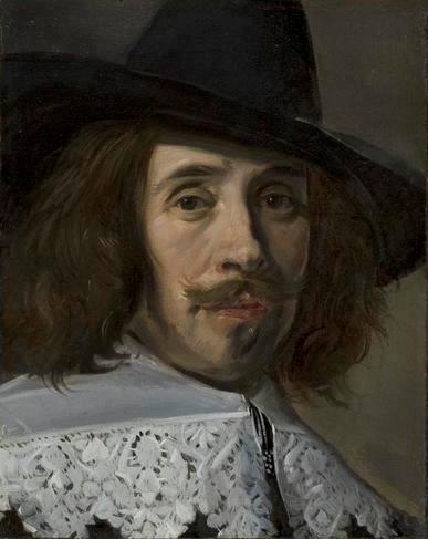 Fragment de portrait d’un homme - Frans Hals - Alpha Reproduction