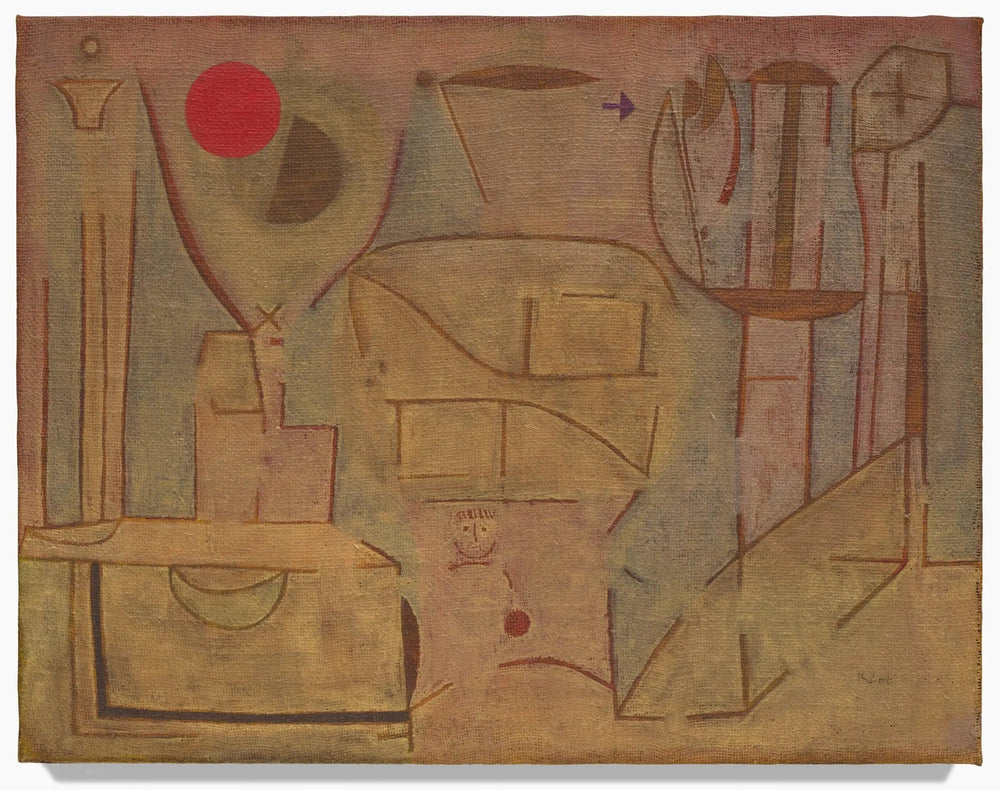 Fragment - Paul Klee image 1 copie peinte à la main à l’huile