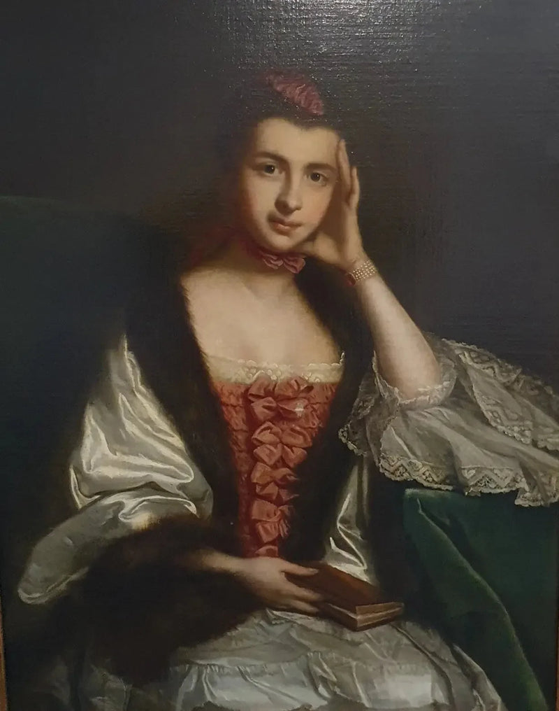 Франсес Ханбери Уильямс (1735–1759), графиня Эссекс, первая жена Уильяма Анна Холлеса, 4-й граф Эссекс - Джошуа Рейнольдс