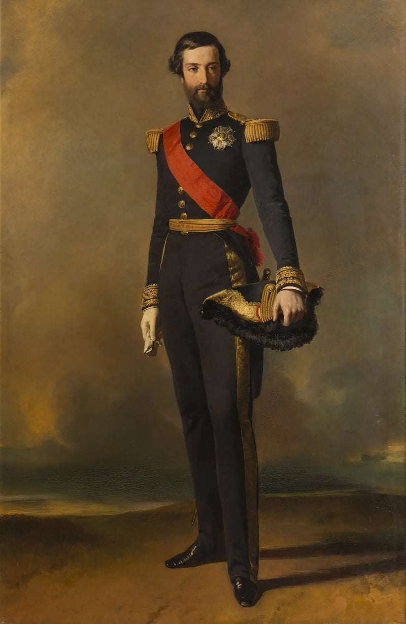 Франсуа-Фердинанд-Филипп Орлеанский, принц Жонвиль (1818-1900) - Франц Ксавер Винтерхальтер