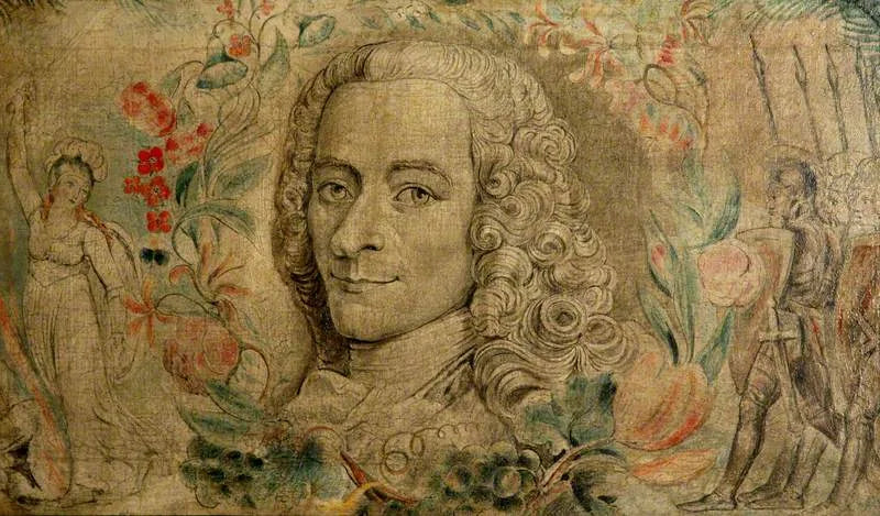 Франсуа Мария Аруэ де Вольтер (1694-1778) - Уильям Блейк