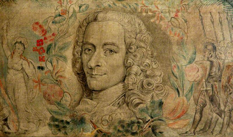 Франсуа Мария Аруэ де Вольтер (1694-1778) - Уильям Блейк