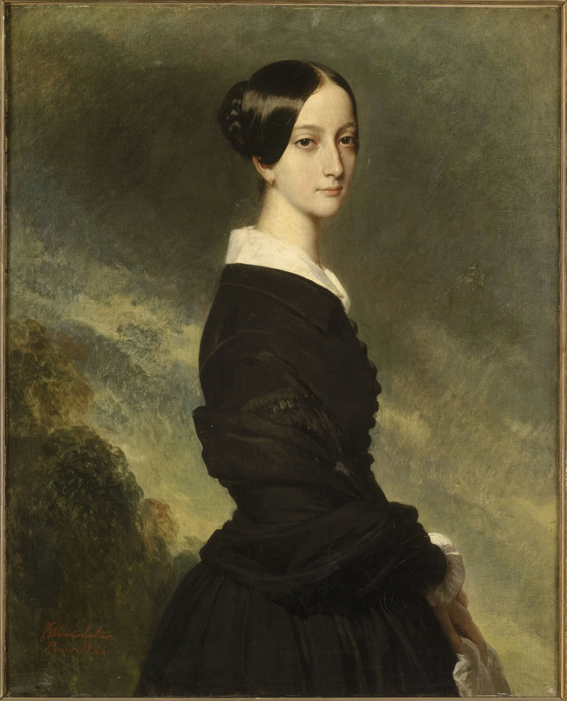 Франсуа-Каролина Гонзаг, принцесса Жуневиль (1824-1898) - Франц Ксавер Винтерхальтер