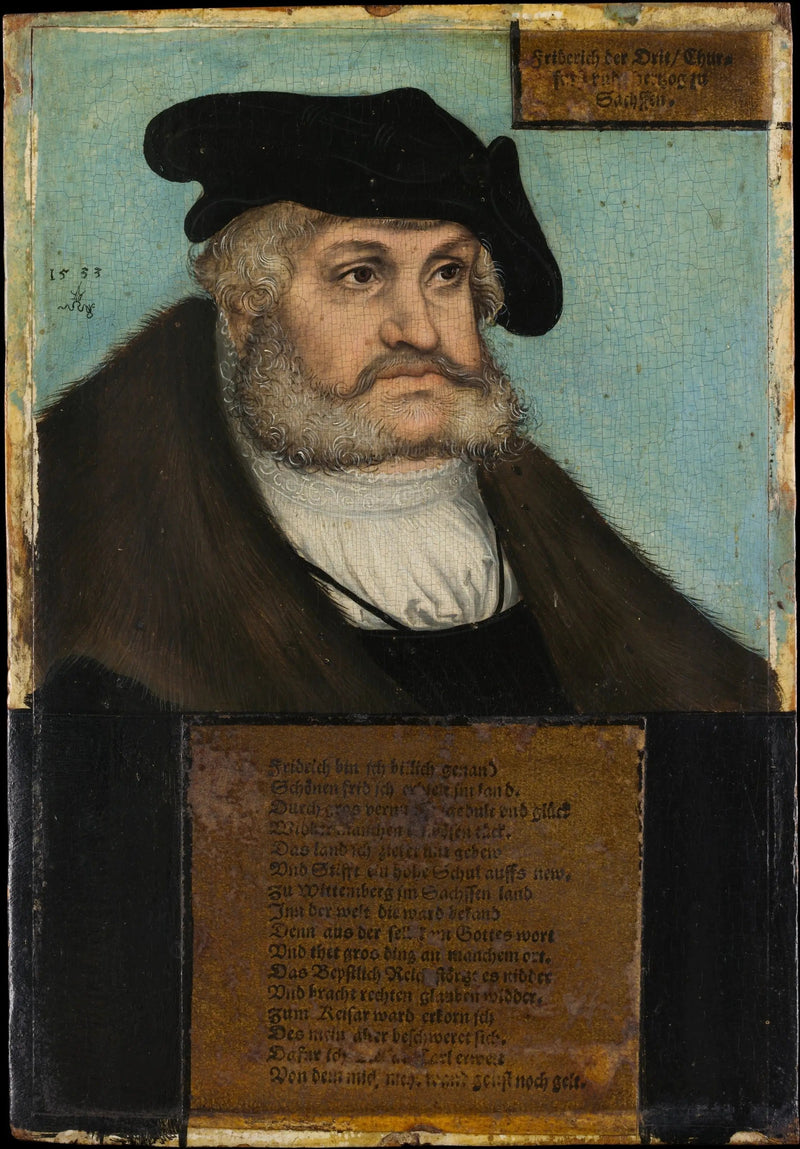 Фредерик III (1463–1525), Мудрый, курфюрст Саксии - Лукас Кранах Старший