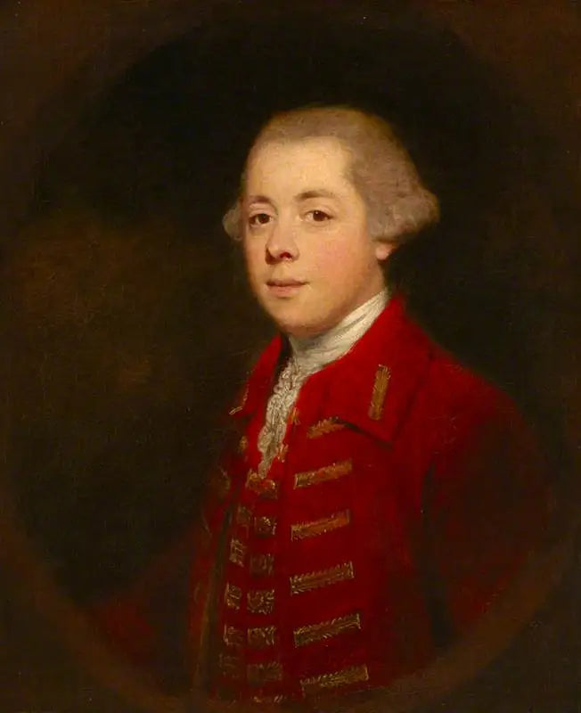 Frederick North, 2e comte de Guilford KG, FSA (1732-1792) - Joshua Reynolds image 1 copie peinte à la main à l’huile