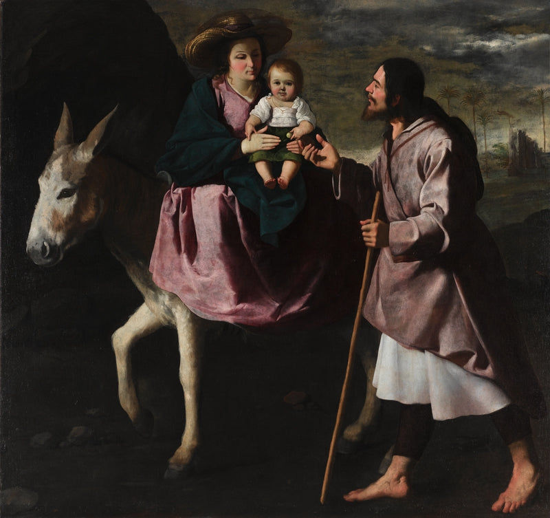 Fuite en Égypte - Francisco de Zurbarán - Alpha Reproduction