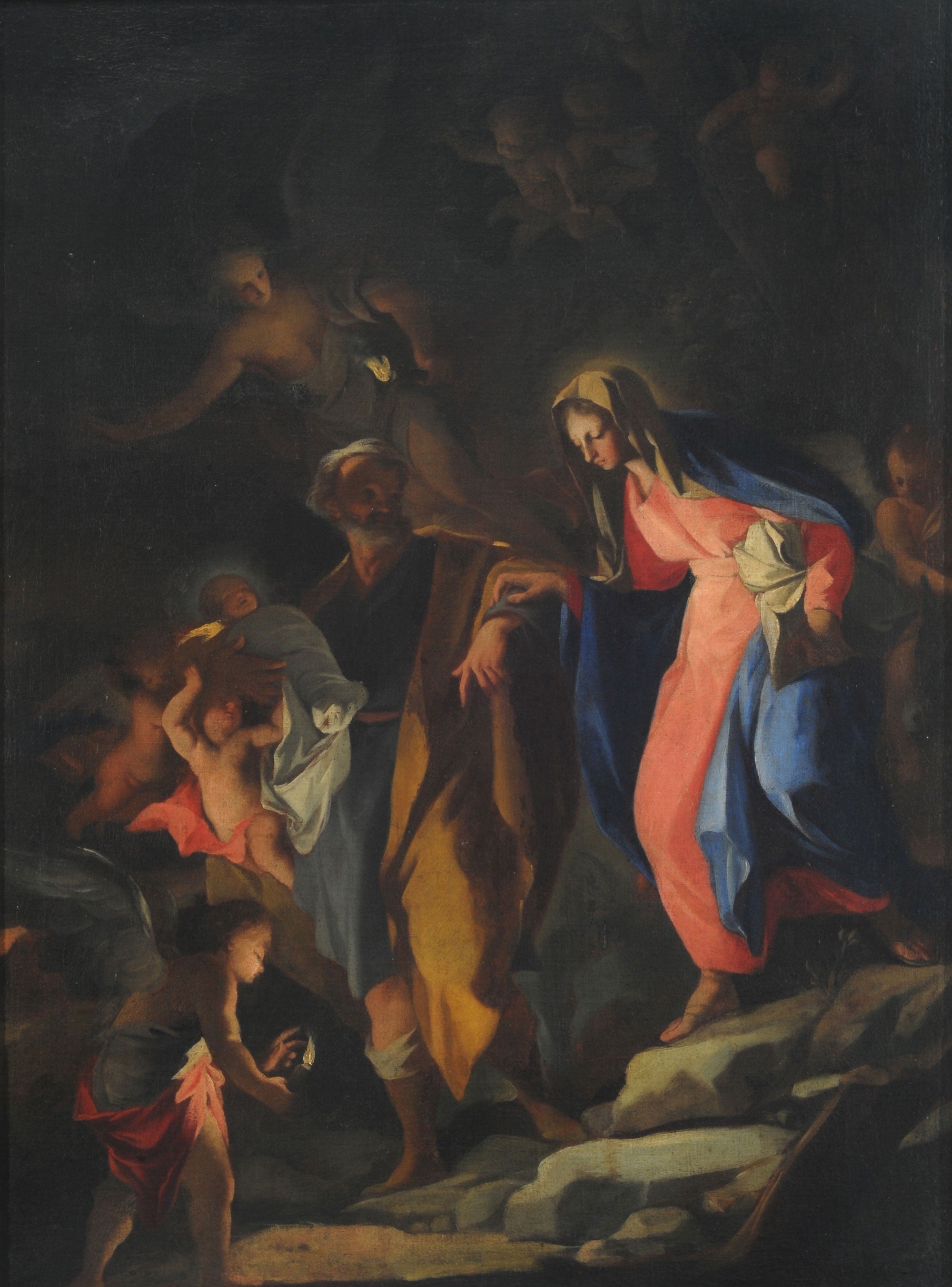 Fuite vers l’Égypte - Andrea Pozzo - Alpha Reproduction