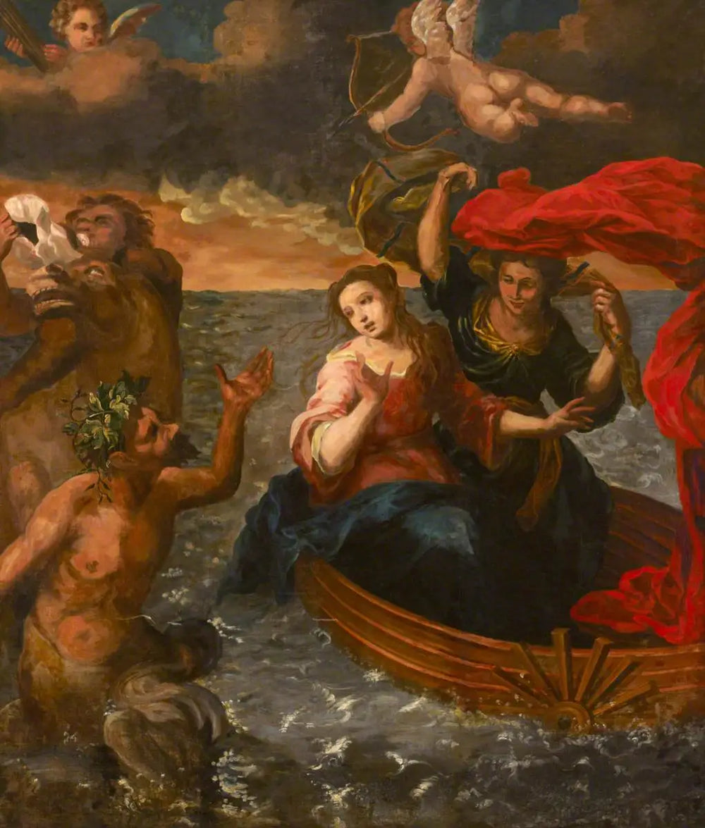 Reproduction du tableau « Galatée - Raphaël Sanzio » par Alpha Reproduction en peinture à l’huile
