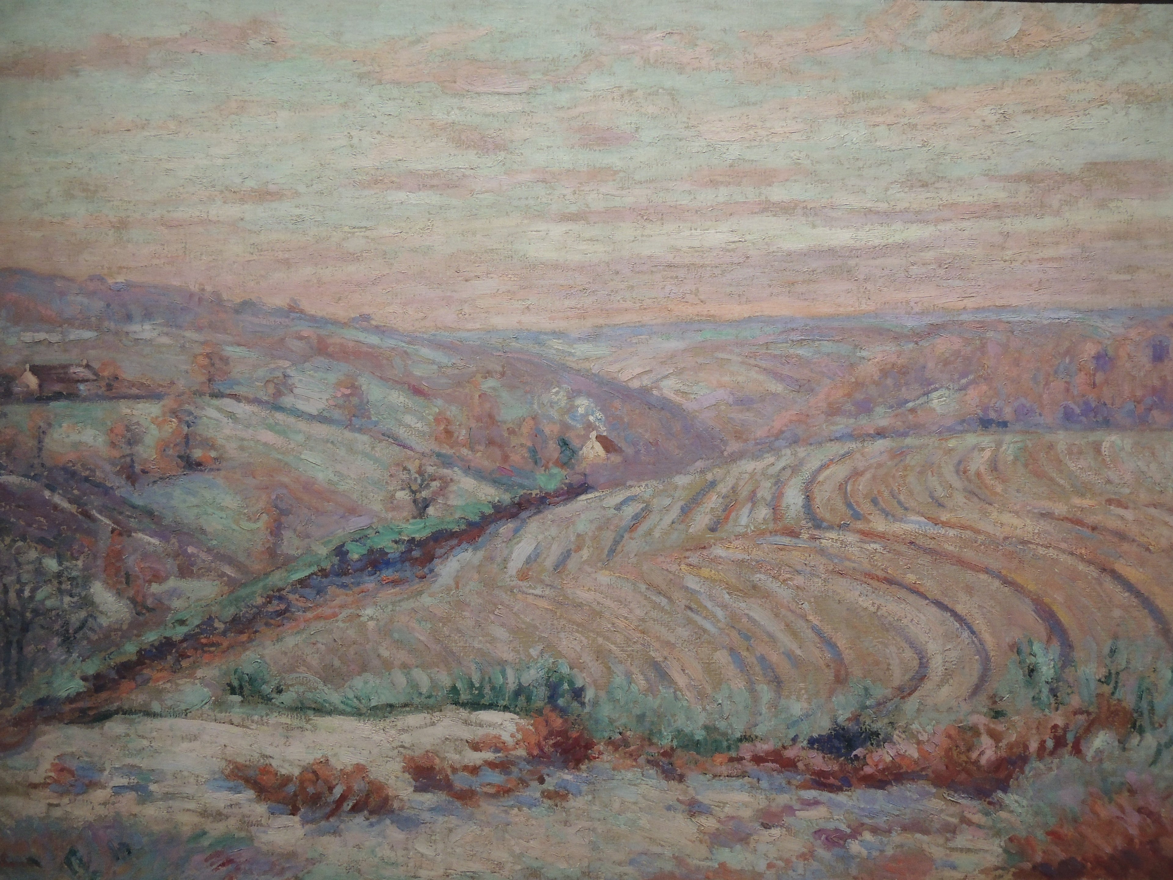Gelée blanche à Crozant - Armand Guillaumin - Alpha Reproduction