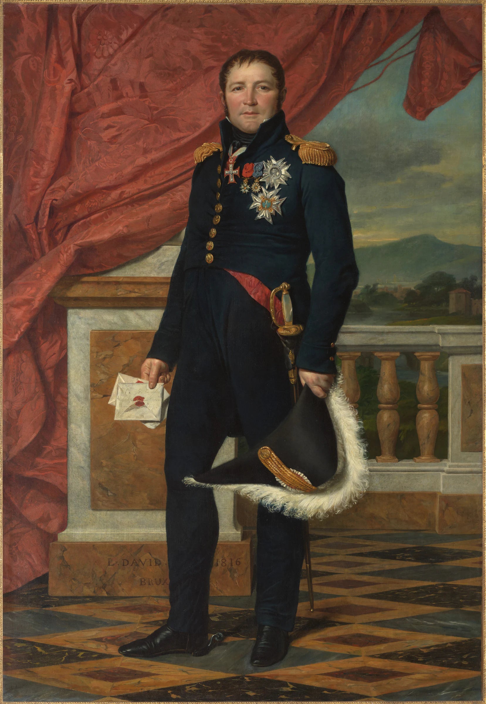 Général Étienne-Maurice Gérard (1773-1852) - Jacques Louis David
