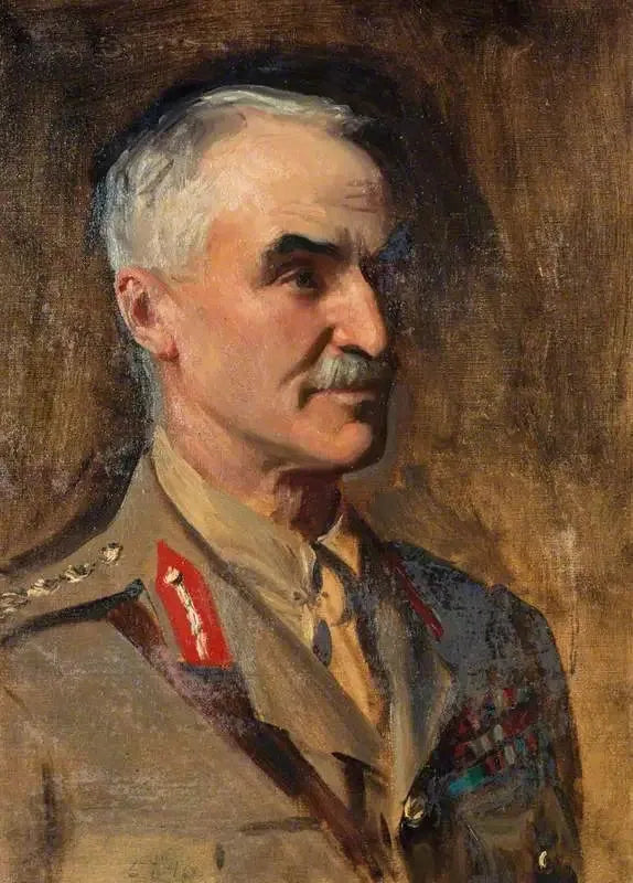 Генерал Генри Синклер, барон Хорн, 1861-1929. Солдат (Этюд для портрета в 
