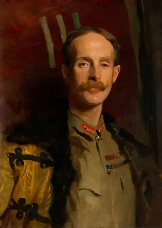 Генерал сэр Иан Стэндис Монтиет Гамильтон, 1853 - 1947. Солдат (Командир 3-й бригады, Тирахская полевое подразделение) - Джон Сингер Сарджент