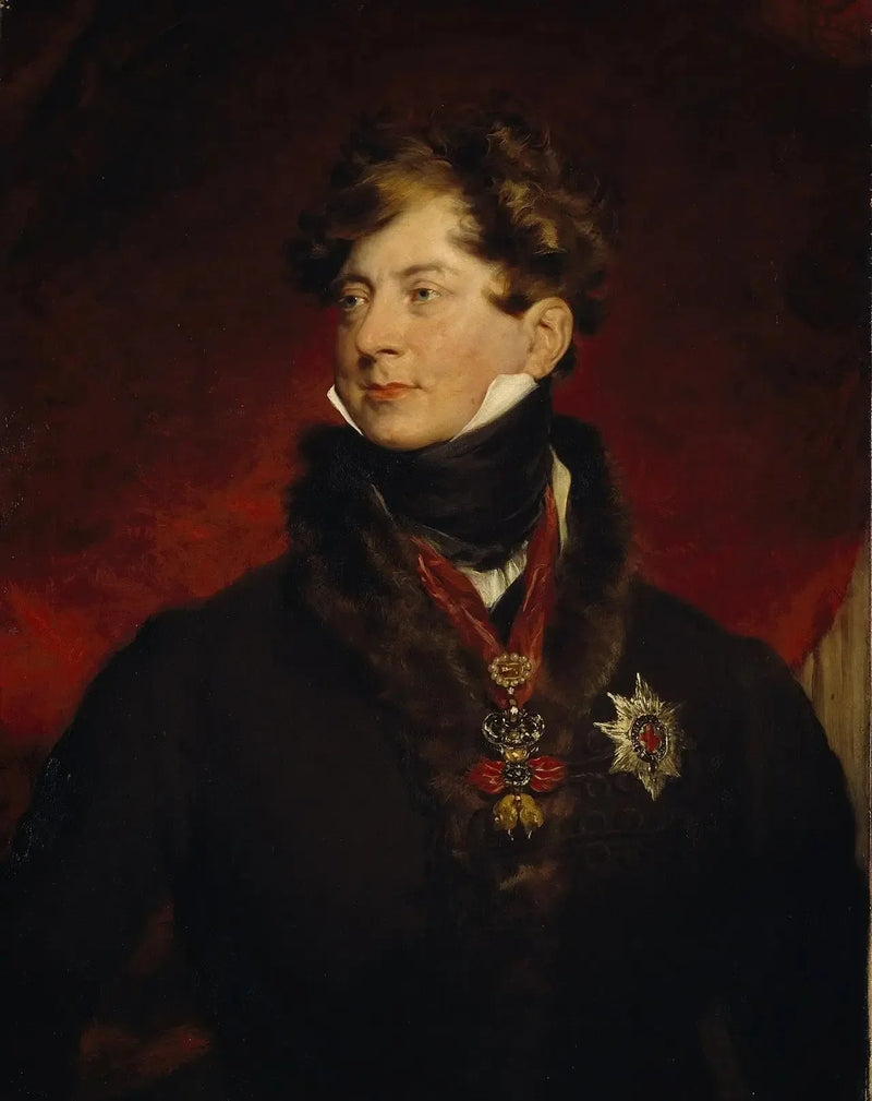 Георг IV, 1762 - 1830. Правил как регент с 1811 по 1820, как король с 1820 по 1830. - Томас Лоренс